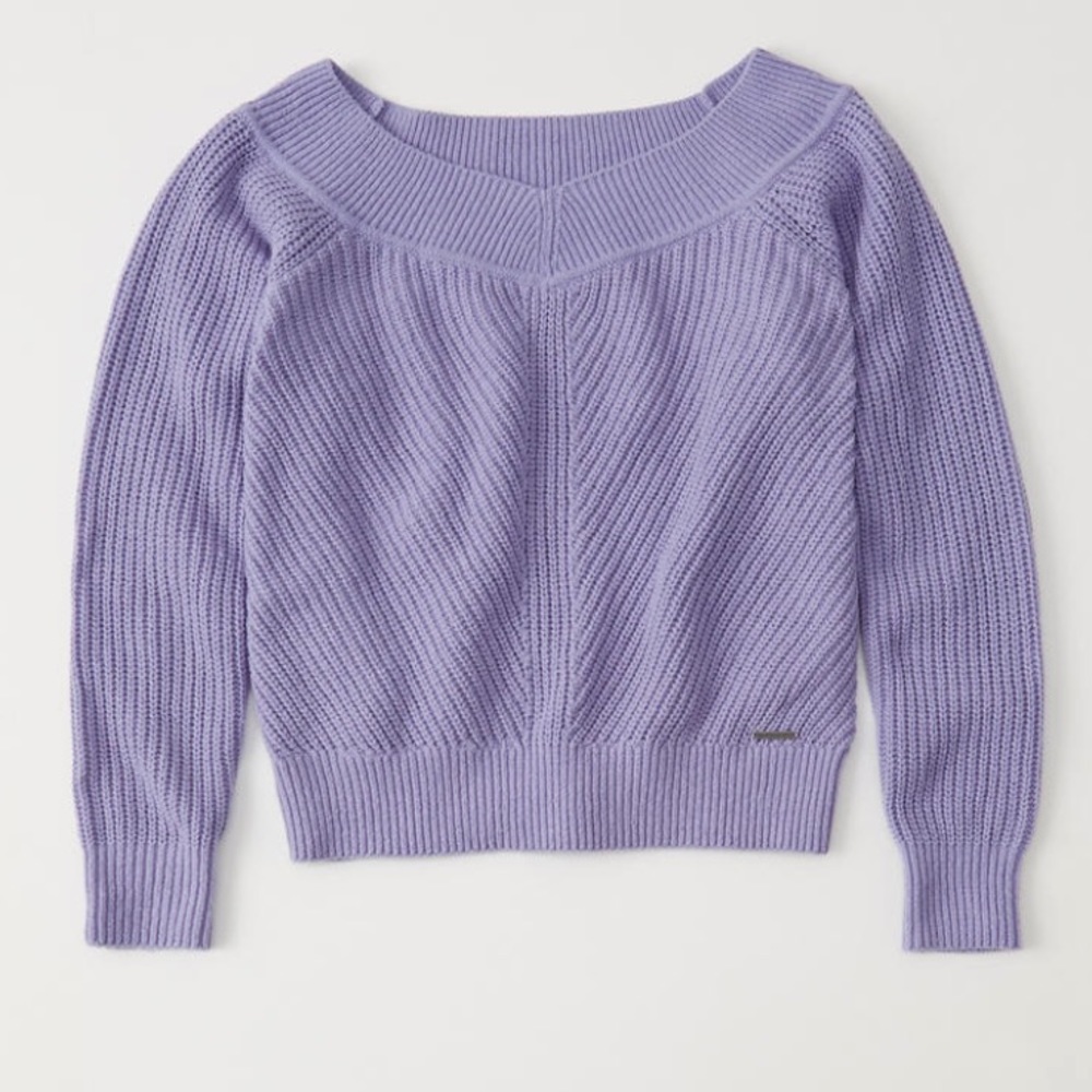 Abercrombie & Fitch Off The Shoulder Sweater